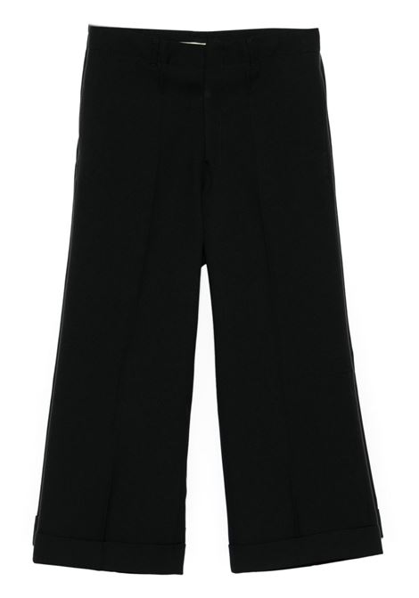 Pantaloni crop in nero Random Identities - uomo RANDOM IDENTITIES | Pantaloni | RAN05P0271