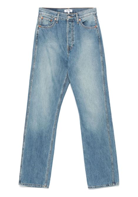 Blue 90s high-rise jeans RE/DONE - women RE/DONE | Jeans | 16803W90HRLOMIDFADE