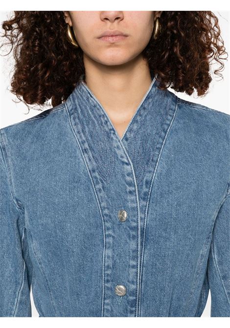 Light blue belted denim jacket Remain - women REMAIN | 5023752615