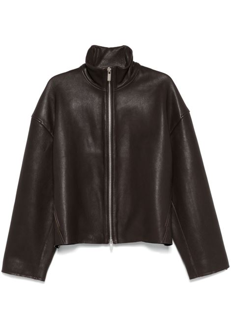 Giacca biker in marrone Remain - donna REMAIN | 502393575