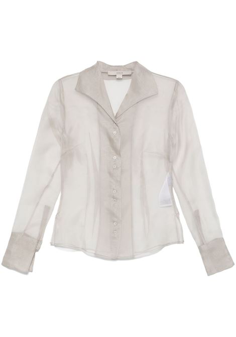 Camicia in organza in grigio Remain - donna