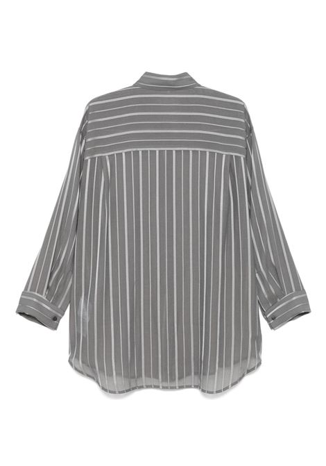 Grey striped shirt Remain - women REMAIN | 502656608