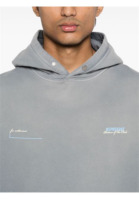 Grey Patron of the Club sweatshirt Represent - men REPRESENT | MLM4270046