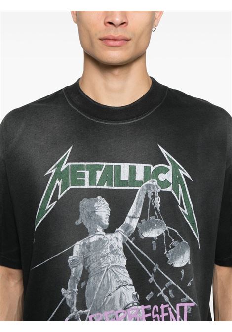 T-shirt Justice EPRESENT x Metallica in nero Represent - uomo REPRESENT | MLM4352230