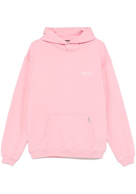 Light pink Owner's Club hooded sweatshirt Represent - men REPRESENT | OCM41200518