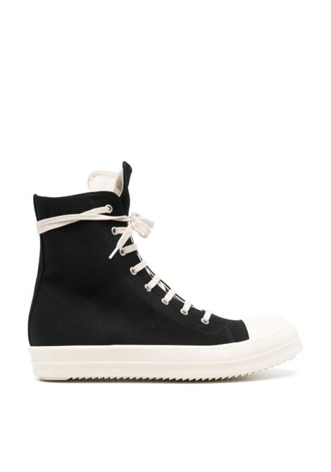 Black high-top sneakers Rick Owens Drkshdw - men RICK OWENS DRKSHDW | Sneakers | DU01E3800CVS911