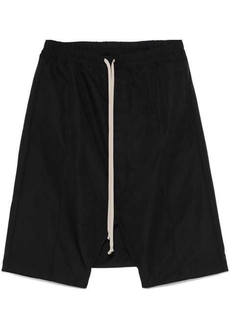 Black Rick's Pods bermuda shorts  Rick Owens - men RICK OWENS | Bermuda Shorts | RU01E5384FT09