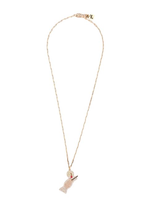 Gold cocktail-charm necklace Rosantica - women