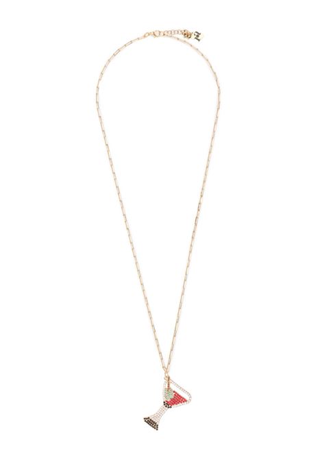 Gold cocktail-charm necklace Rosantica - women