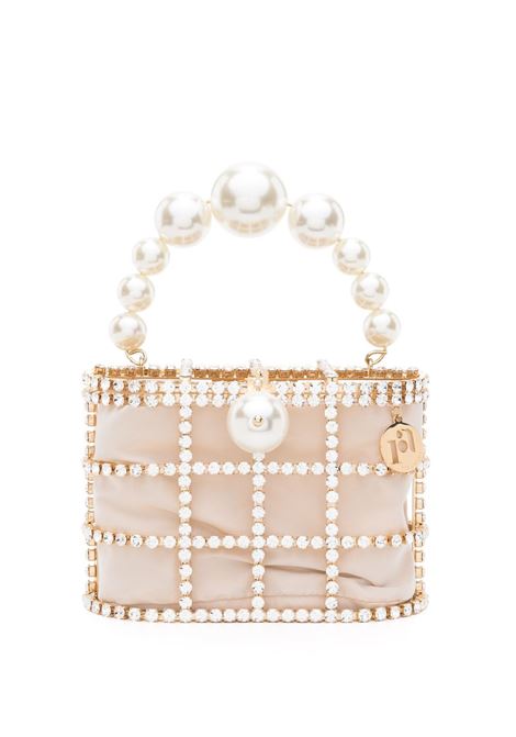 Gold holli crystal and pearl bag Rosantica - women