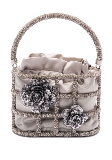 Borsa holli ninfa con cristalli in grigio Rosantica - donna