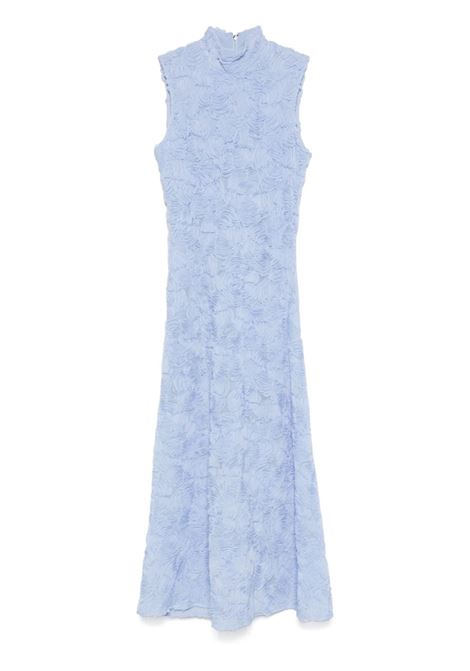 Light blue flower-mesh maxi dress Rotate - women ROTATE | 11361723222322