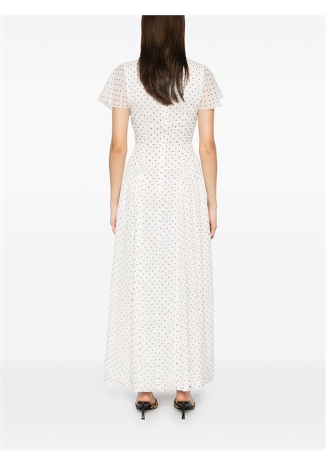 White polka-dot midi dress Rotate - women ROTATE | 114227857857