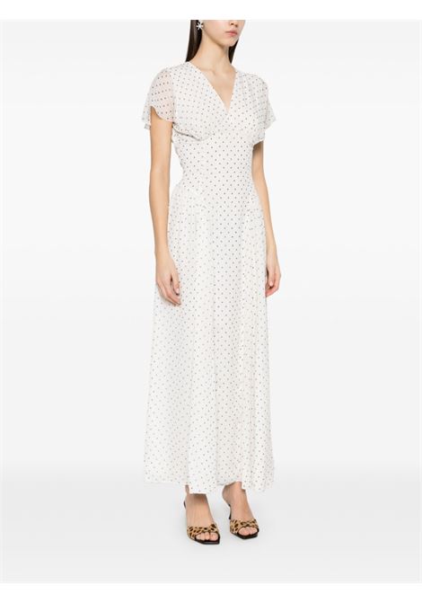 White polka-dot midi dress Rotate - women ROTATE | 114227857857