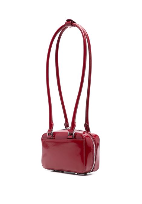 Burgundy bow-detail shoulder bag  Self-portrait - women SELF-PORTRAIT | RS25301ABU