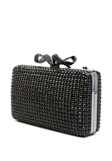 Clutch con cristalli in nero Self-portrait - donna SELF-PORTRAIT | RS25306B