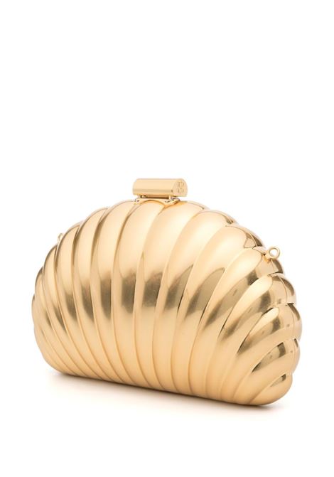 Gold Monet shell-motif clutch bag - SIMKHAI women SIMKHAI | 124H000METGLD