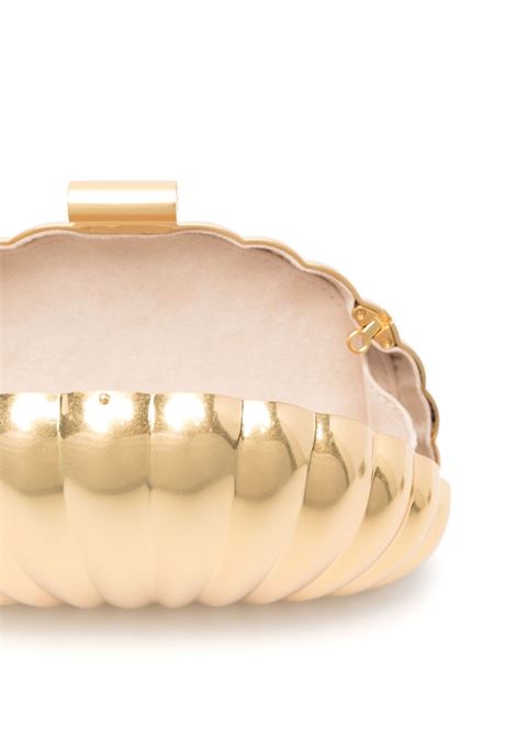 Gold Monet shell-motif clutch bag - SIMKHAI women SIMKHAI | 124H000METGLD