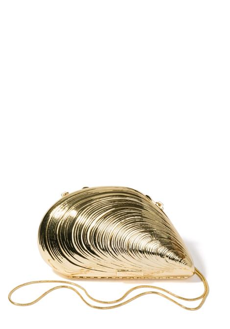 Gold Bridget shell-shapped mini bag SIMKHAI  - women SIMKHAI | 223H001GLD