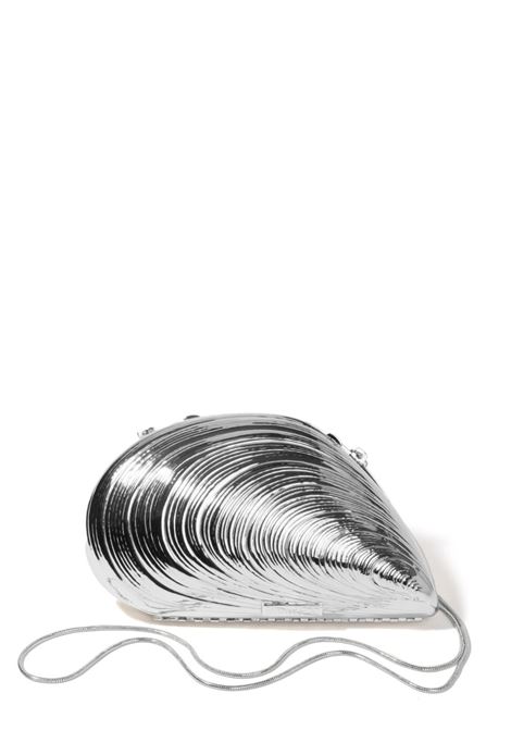 Silver Bridget shell-shapped mini bag SIMKHAI  - women SIMKHAI | 223H001SLVR