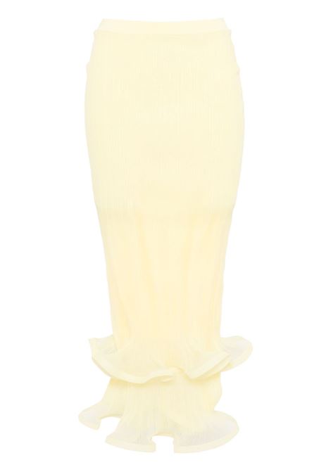 Yellow butter Kelso midi skirt Simkhai - women