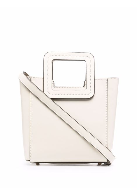 Cream small Shirley tote bag - STAUD women