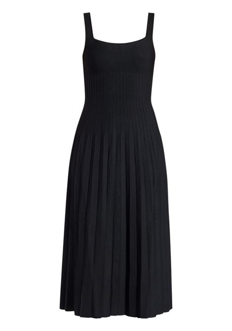 Black Ellison knitted midi dress Staud - women STAUD | 45420126BLK