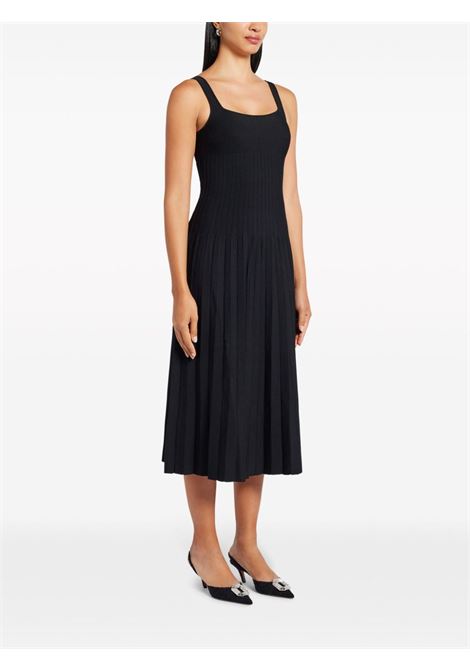 Black Ellison knitted midi dress Staud - women STAUD | 45420126BLK