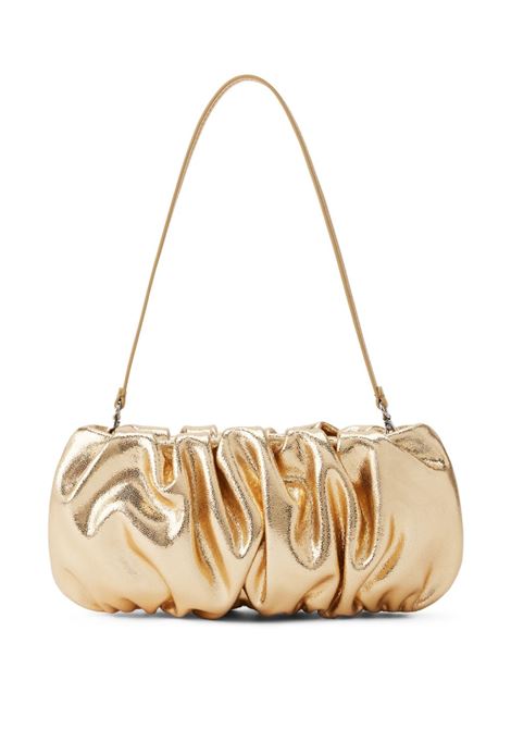 Gold Bean metallic-finish shoulder bag - STAUD women STAUD | 6109270GLD