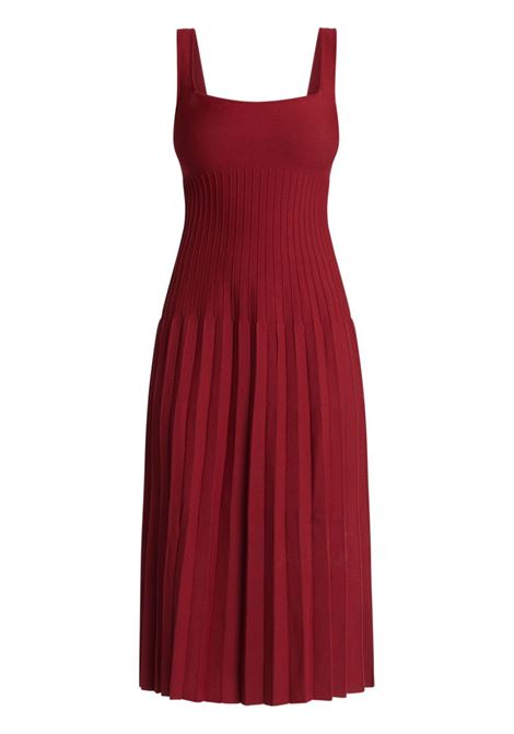 Red Ellison midi dress Staud - women STAUD | R25R2199VNROJA