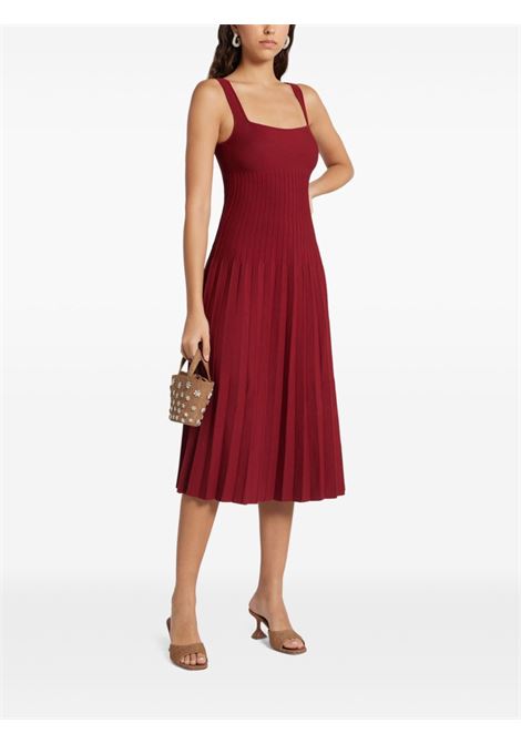 Red Ellison midi dress Staud - women STAUD | R25R2199VNROJA