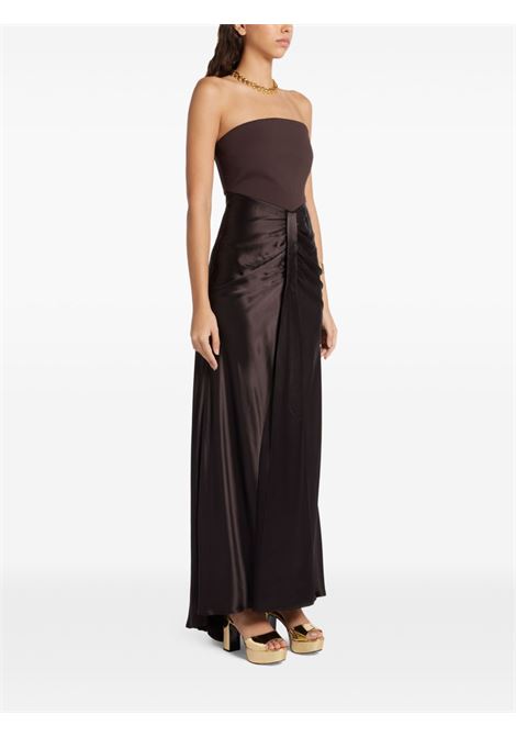 Brown Wayfaring gown Staud - women STAUD | R25R2210PSDKCH