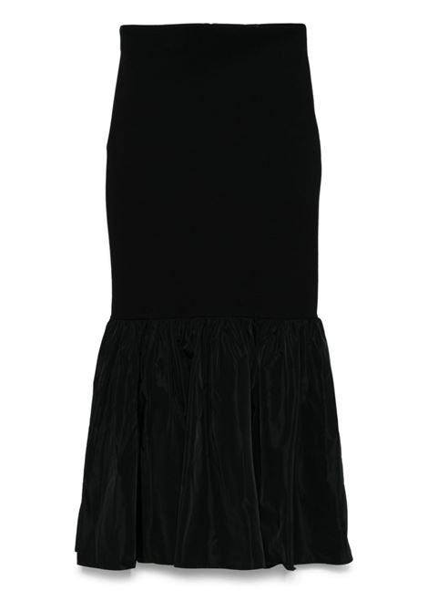 Black Hawthorne midi skirt Staud - women STAUD | R25R6115PFBLK