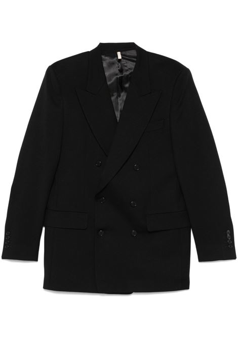 Black double-breasted blazer Sunflower - men