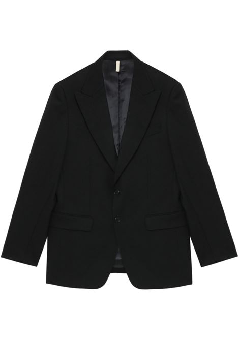 Blazer monopetto in lana in nero Sunflower - uomo