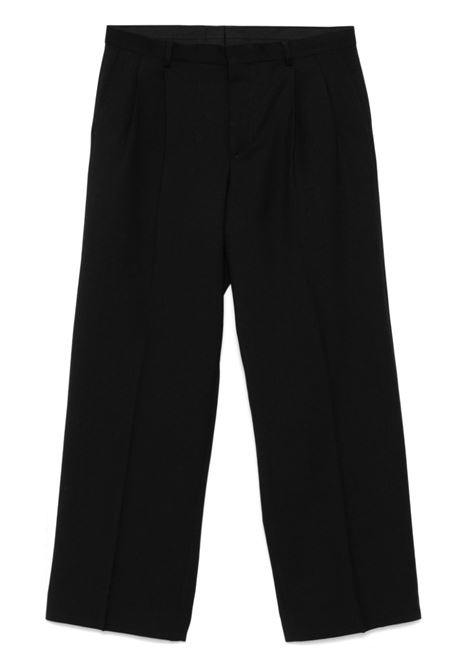 Black wide-leg pleated trousers Sunflower - men SUNFLOWER | 4167TROUSER999