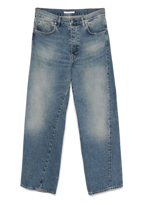 Blue wide-leg twist jeans Sunflower - men