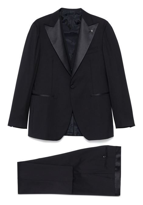 Midnight blue virgin wool suit Tagliatore - men