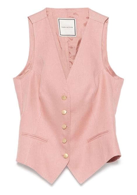 Gilet Gaelle in rosa Tagliatore - donna