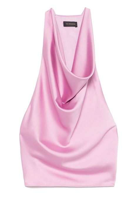 Top Verushka satinato in rosa The Andamane - donna THE ANDAMANE | Top | T170937ATNP229PNY