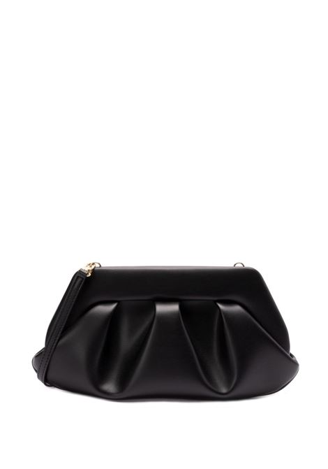 Borsa clutch emera in nero Themoirè - donna