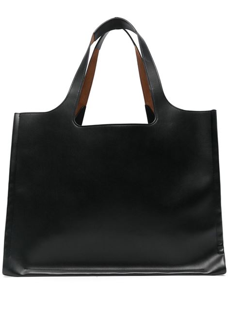 Borsa a spalla morea in nero Themoirè - donna