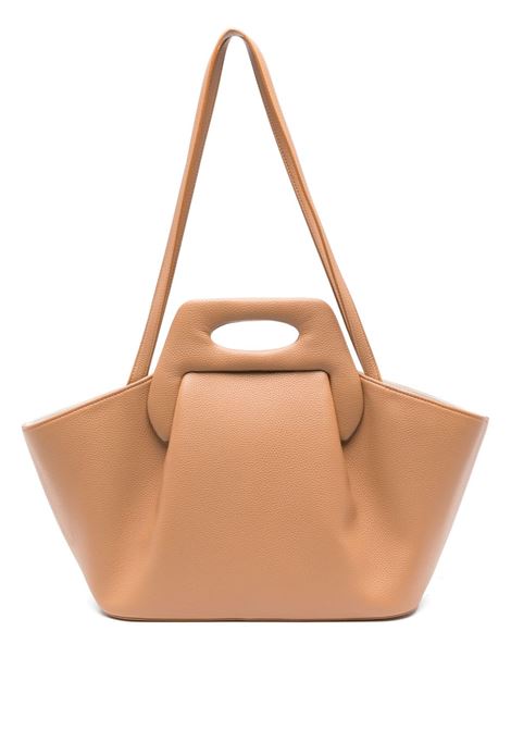 Borsa tote dhea in marrone Themoirè - donna