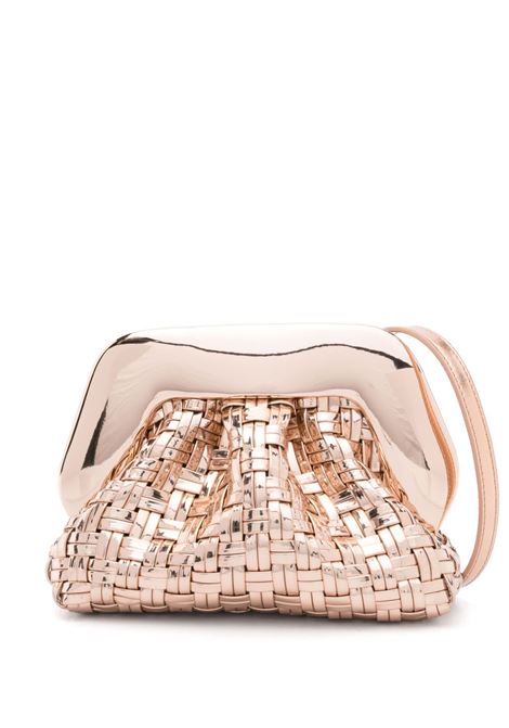 Gold gea micro weaved mini bag Themoirè - women