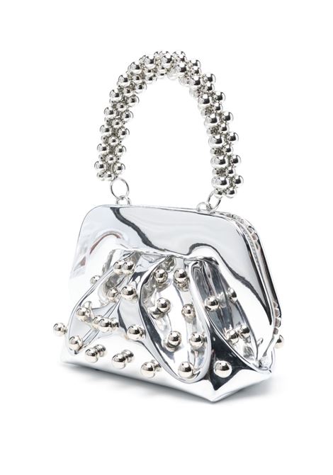 Borsa Gea con perline in argento Themoirè - donna THEMOIRè | TMSR25GO18