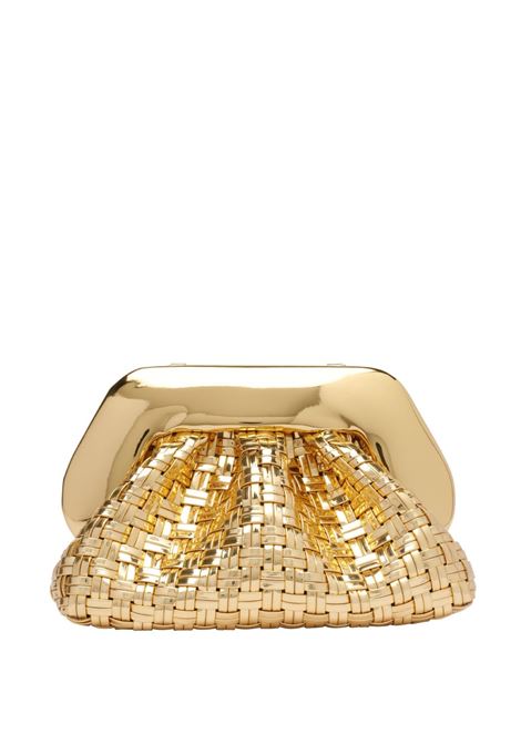 Gold tia weaved bag Themoirè - women