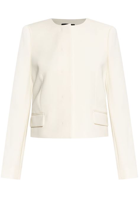 White cropped jacket Theory - women