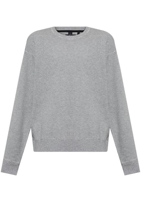 Grey relaxed crew-neck sweatshirt Theory - men