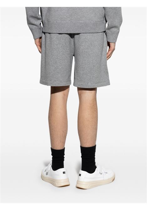 Grey elastic waistband shorts Theory - men THEORY | P0186708QD0