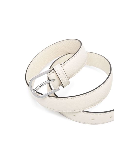 White Slim leather belt Toteme - women TOTEME | 233812613111